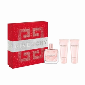Givenchy Irresistible 3-Piece Gift Set for Women, (2.7 Oz Eau De Parfum Spray   2.5 Oz Hydrating Body Lotion   2.5 Oz Bath & Shower Oil)