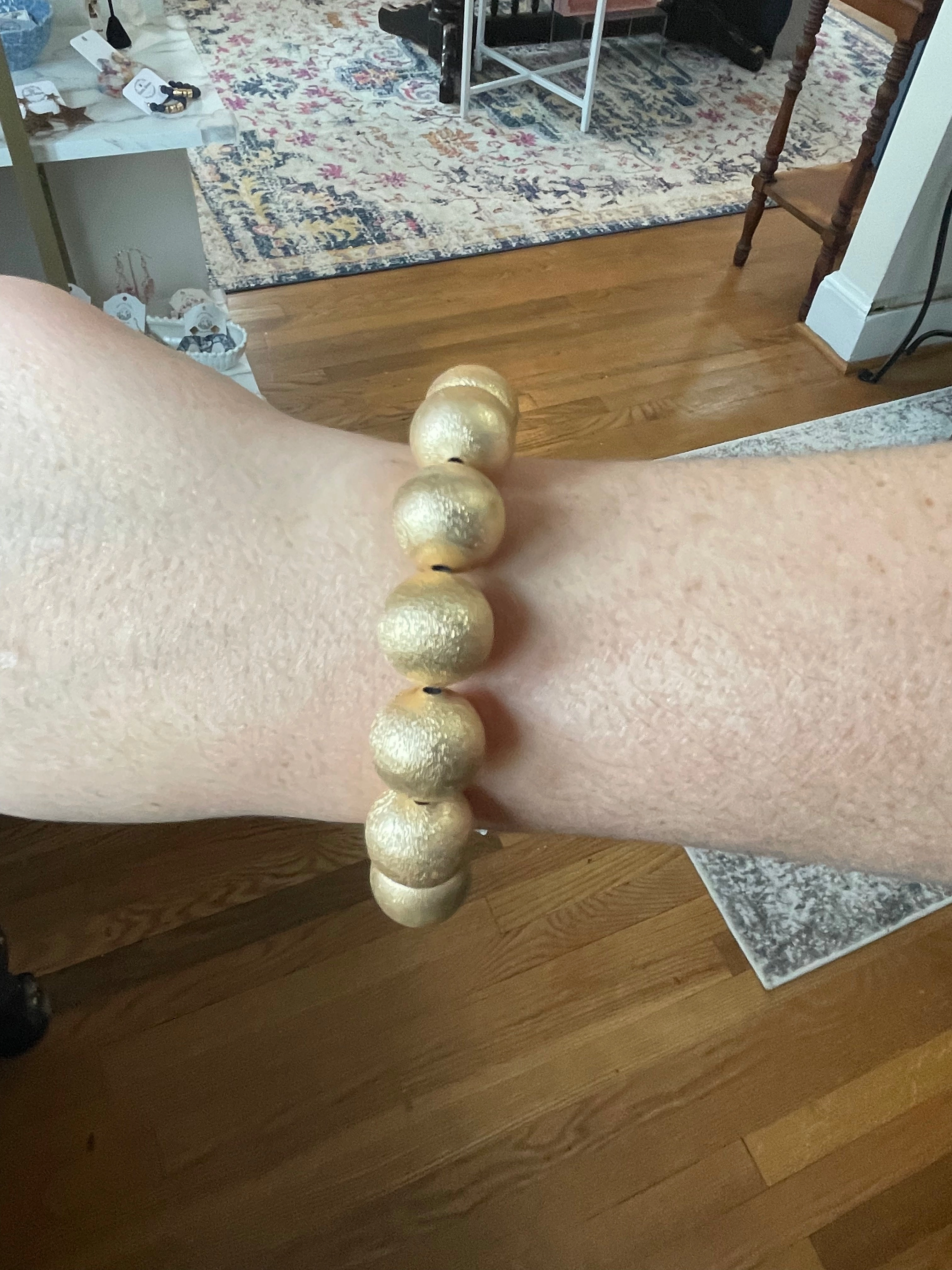 Gold Ball Bracelets