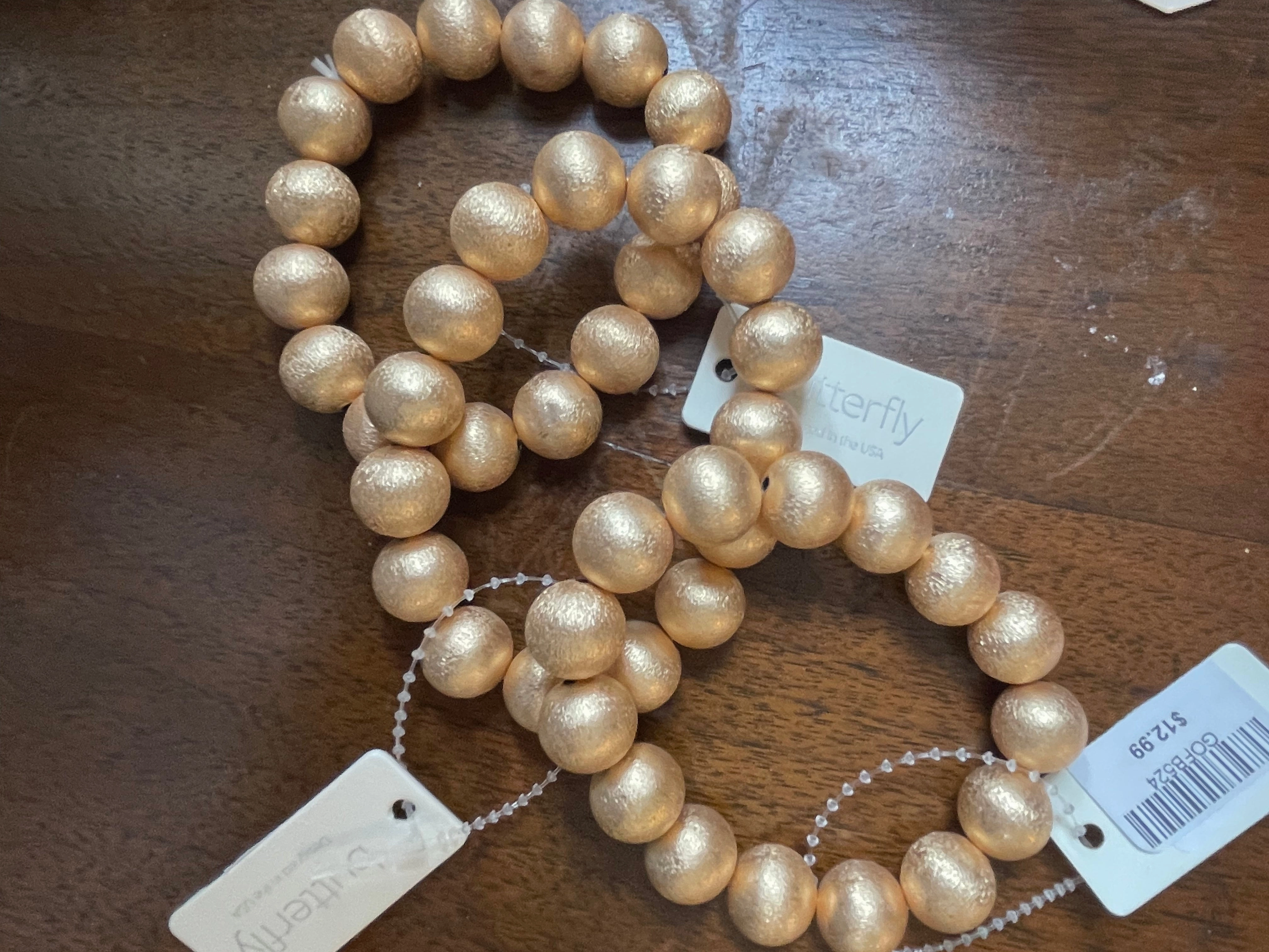 Gold Ball Bracelets