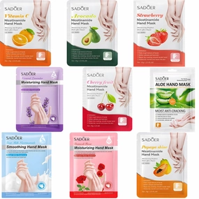 Hand Cream Moisturizing Mask, Hand Masks Moisturizing Glove for Dry Hands, Hydrating and Regenerates Dead Skin, Hand Care Moisture Gloves for Dry Hands, Safe for All Skin Types (count, 9 pack)