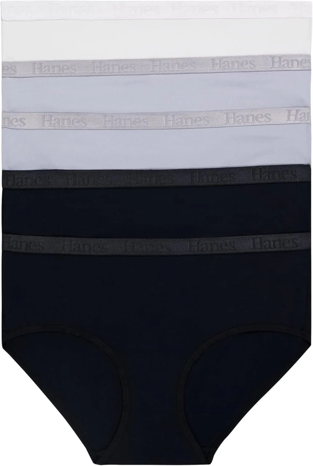 Hanes Women's Originals Ultra SuperSoft Hipster Underwear (5 Pack)