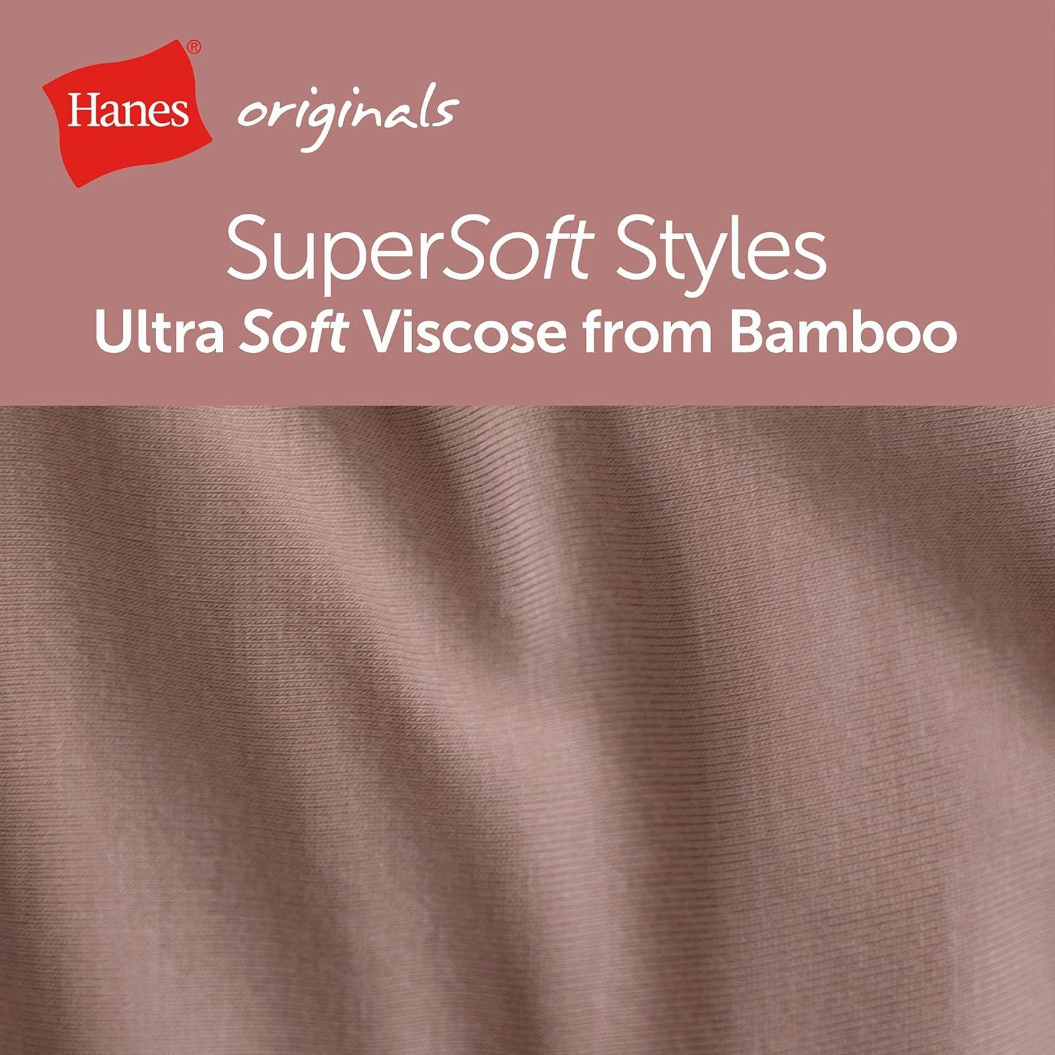 Hanes Women's Originals Ultra SuperSoft Boxer Brief Underwear (5-Pack)