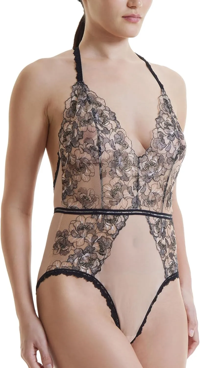 hanky panky X Prabal Gurung Rose Gold Teddy (7R8406)