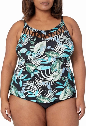 High Neck Tankini Swimsuit Top