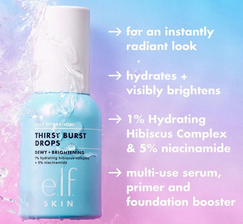 HOLY HYDRATION! THIRST BURST DROPS DEWY   BRIGHTENING