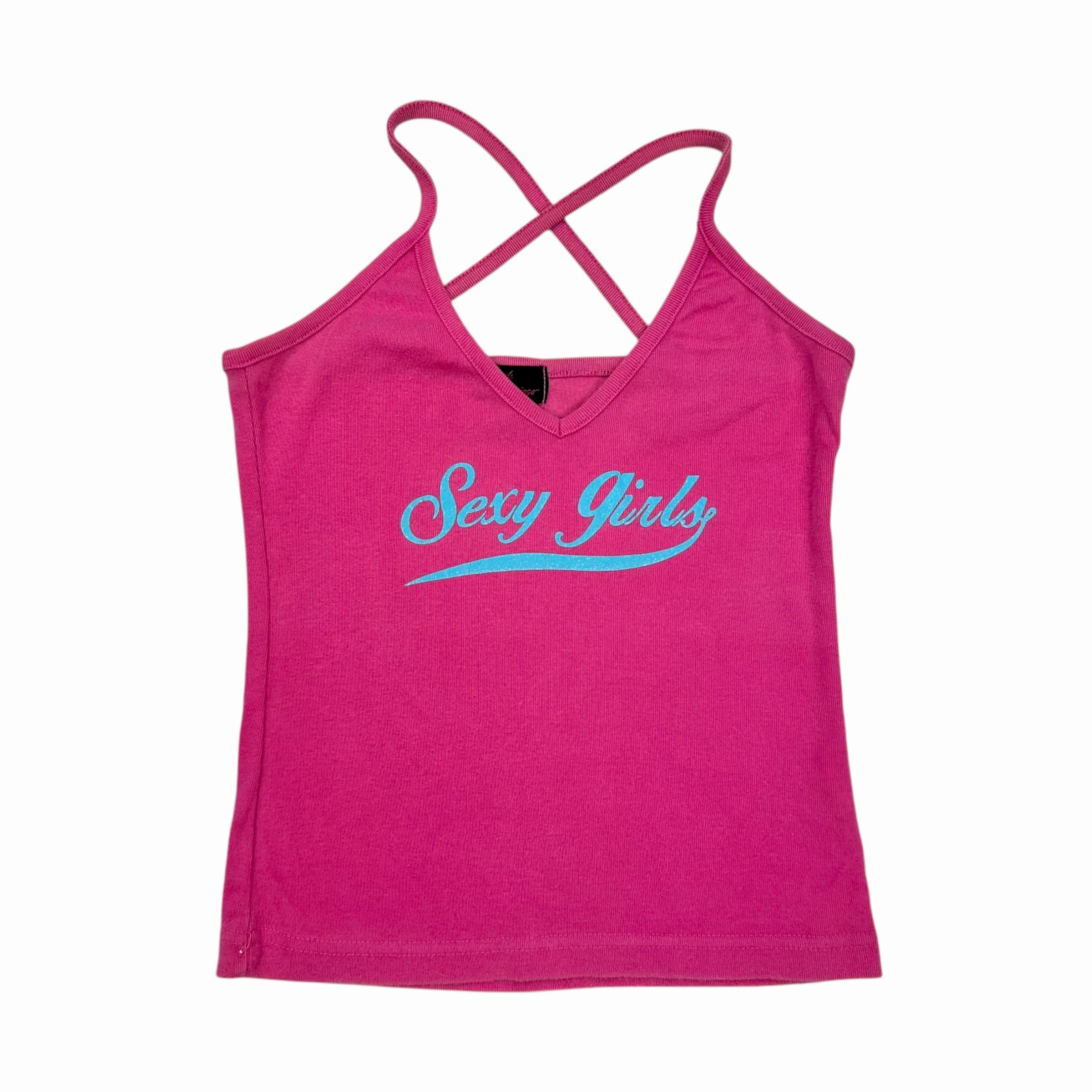 Hot Pink Sexy Girls Tank