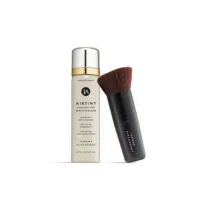 Jerome Alexander MagicMinerals AirTint Tinted Moisturizer AirBrush Spray Light | Tinted Moisturizer Spray with Anti-Aging Ingredients | Bright Light |2PC