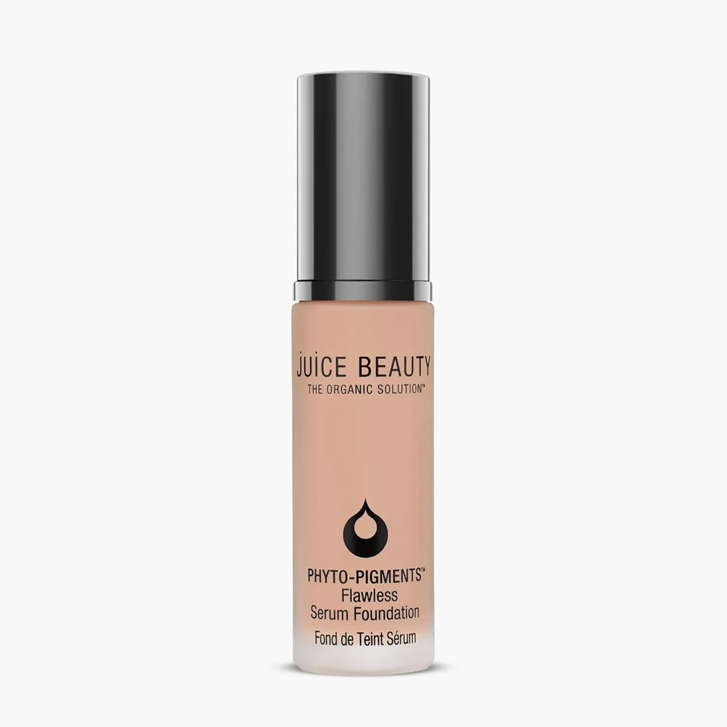 Juice Beauty Phyto-Pigments Flawless Serum Foundation - 08 Cream - 30 mL - Medium-to-Full, Long-Lasting Coverage - Reduces Look of Wrinkles   Pores - Vegan, Cruelty Free