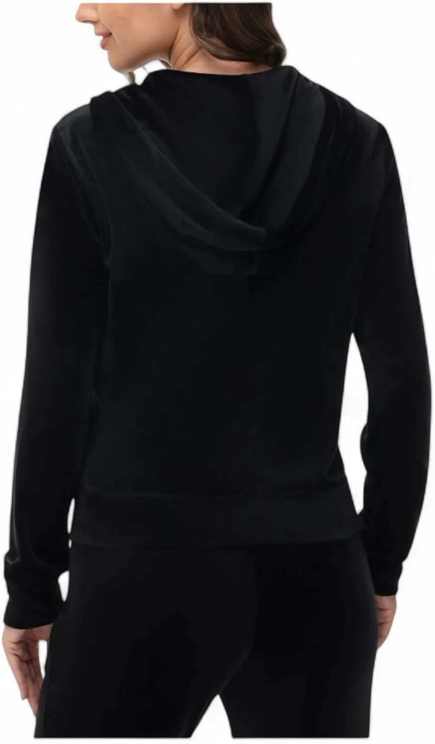 Juicy Couture Women's Bling Velour Hoodie