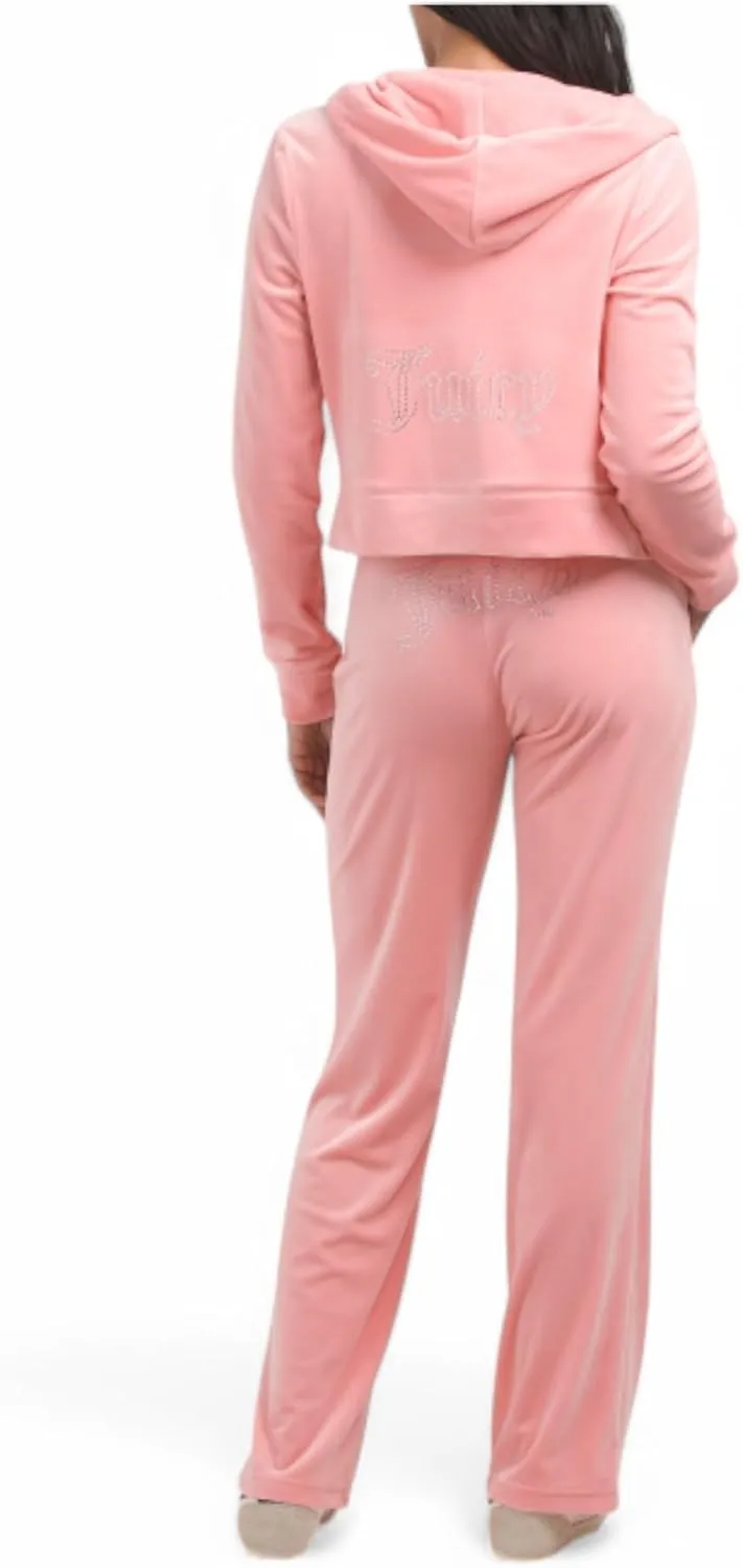 Juicy Couture Women's Bling Velour Tracksuit