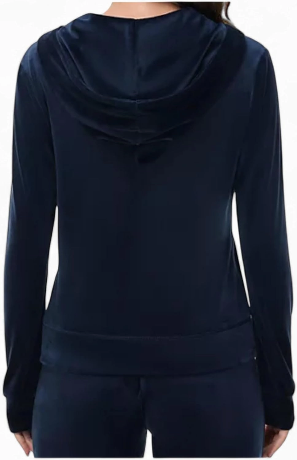 Juicy Couture Women's Bling Velour Hoodie