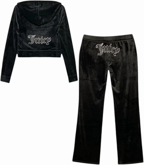 Juicy Couture Women's Bling Velour Tracksuit