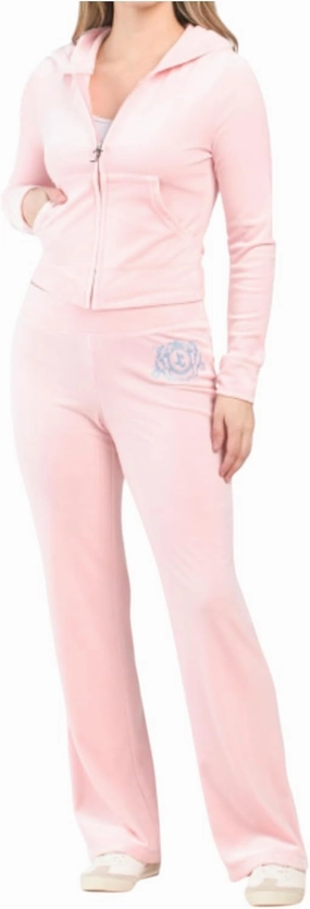 Juicy Couture Women's Bling Velour Tracksuit