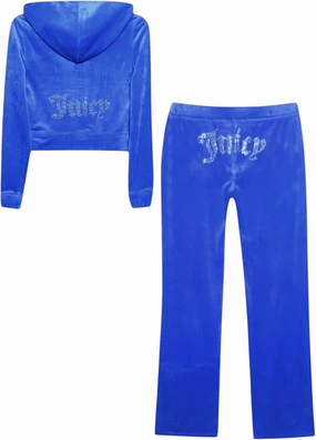 Juicy Couture Women's Bling Velour Tracksuit