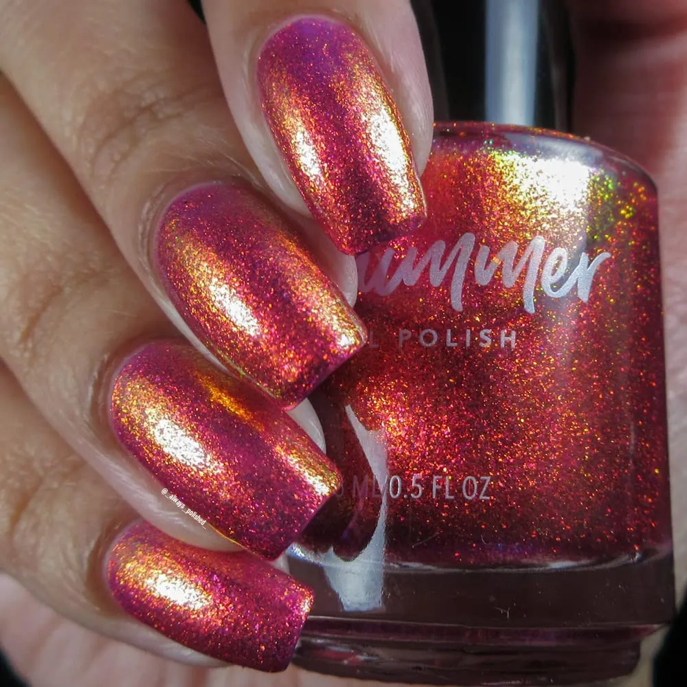 KBShimmer Yes We Cran Nail Polish 0.5 oz Full Sized Bottle