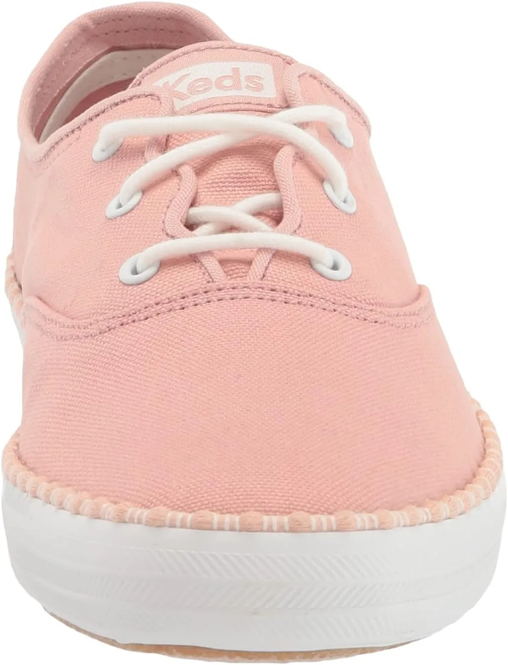 Keds Womens Champion Wave Metallic Lace Up Sneakers Shoes Casual - Silver