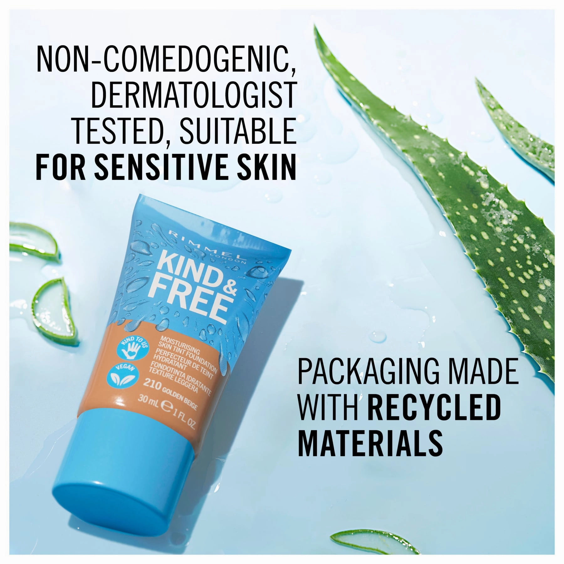 Kind & Free Moisturising Skin Tint Foundation 30ml