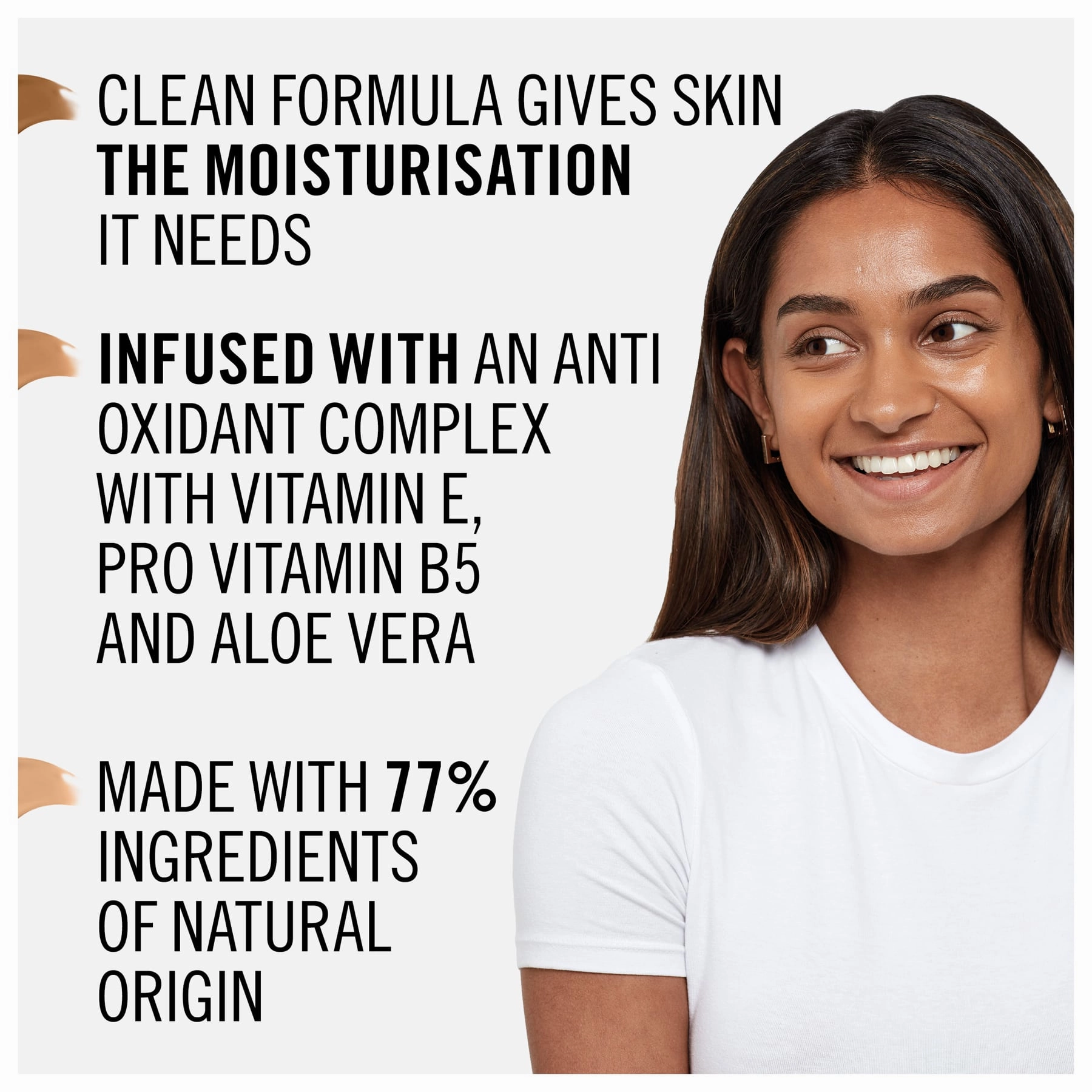 Kind & Free Moisturising Skin Tint Foundation 30ml