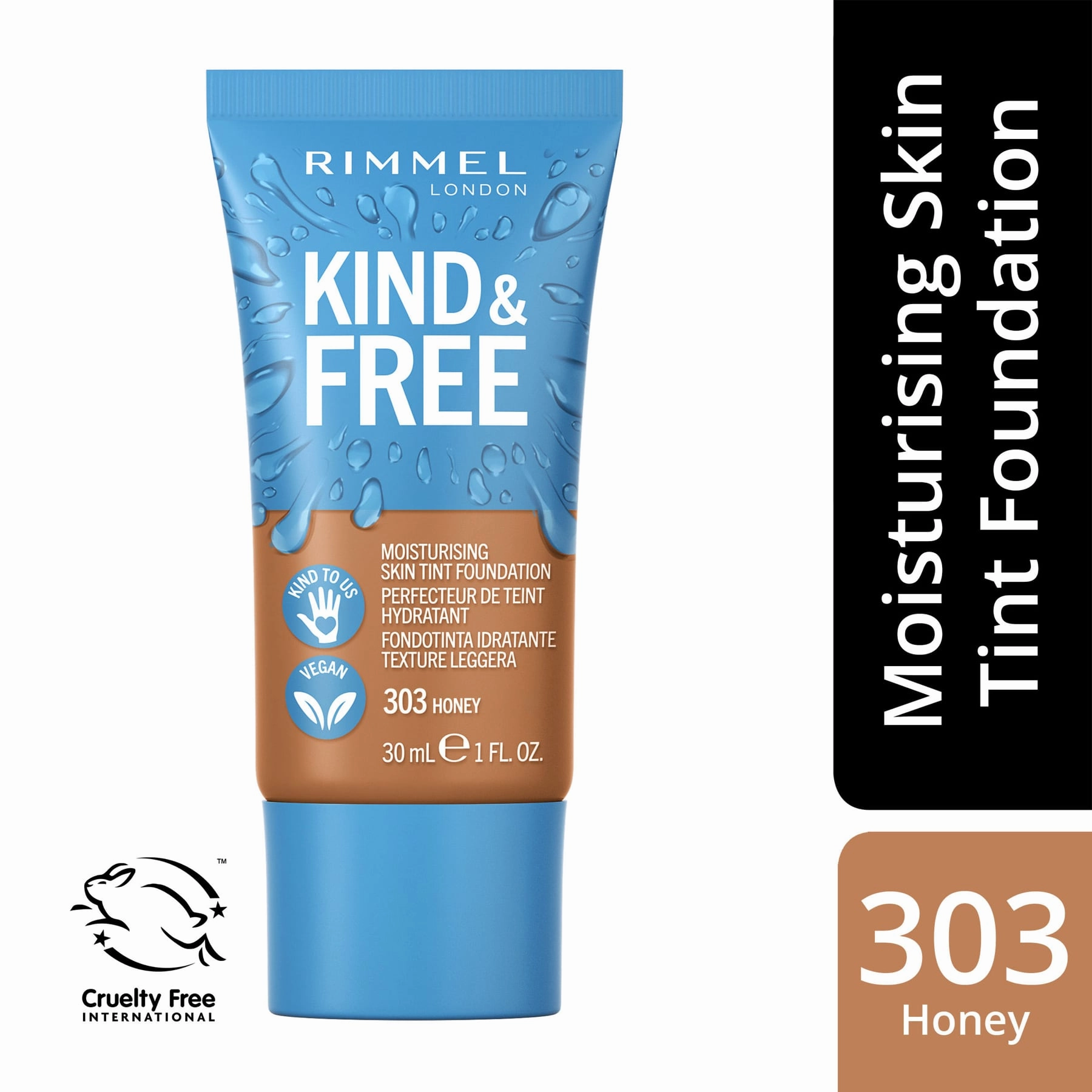 Kind & Free Moisturising Skin Tint Foundation 30ml