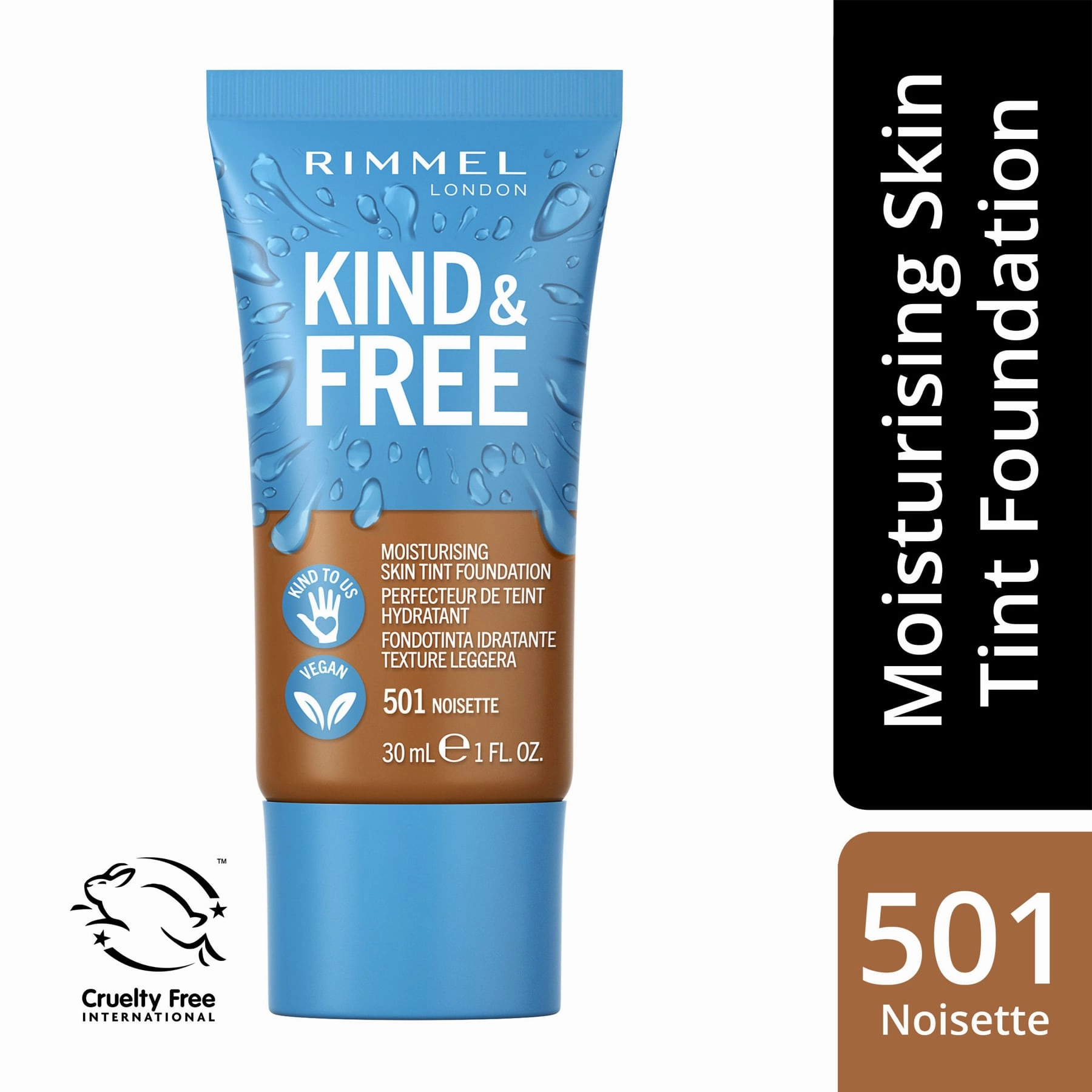 Kind & Free Moisturising Skin Tint Foundation 30ml