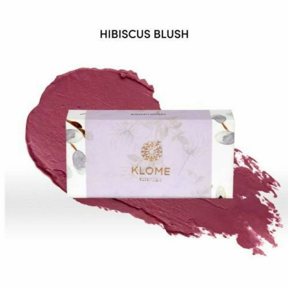 Klome Essentials Vegan Matte Lipstick-Hibiscus Blush (Pink Nude)