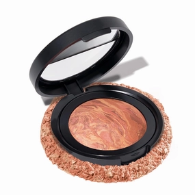 LAURA GELLER NEW YORK Baked Blush-n-Brighten Marbleized Blush- Pink Buttercream Creamy Lightweight Natural Finish