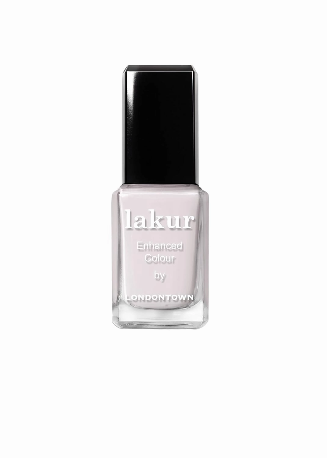 LONDONTOWN lakur Nail Polish - Chip-Resistant, Non-Toxic, Conditions & Hydrates Nails | Glossy Pink Tinted Cream, Ski Bunny, .40 fl oz