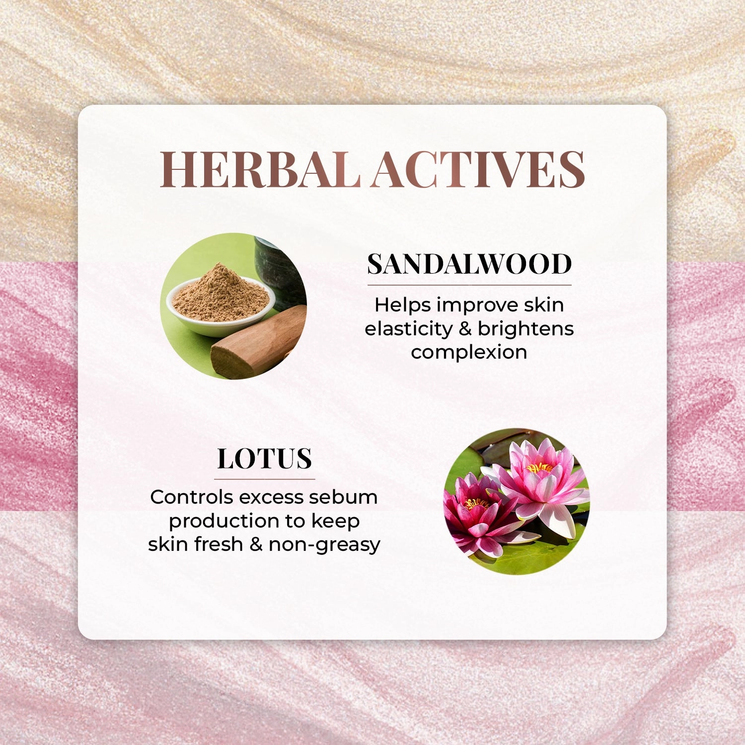 Lumi-glow Strobe Cream with Lotus and Sandalwood: 30 gm