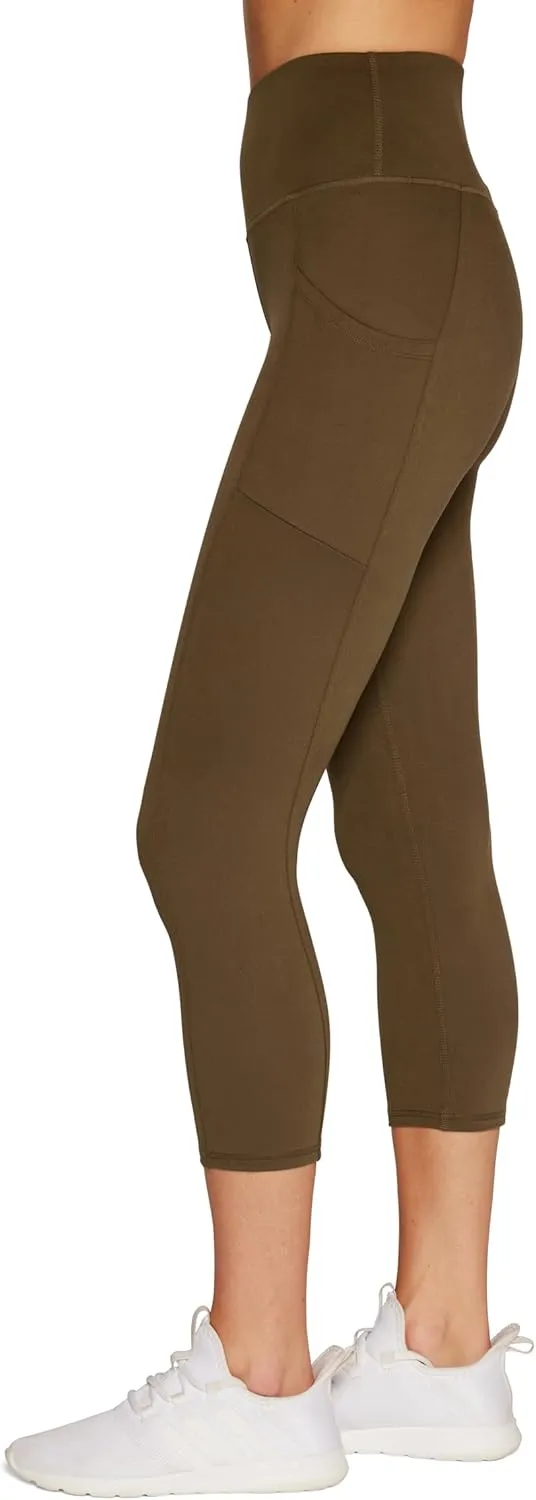 Marika Women's Drew High Waist Tummy Control Mid-Calf Leggings