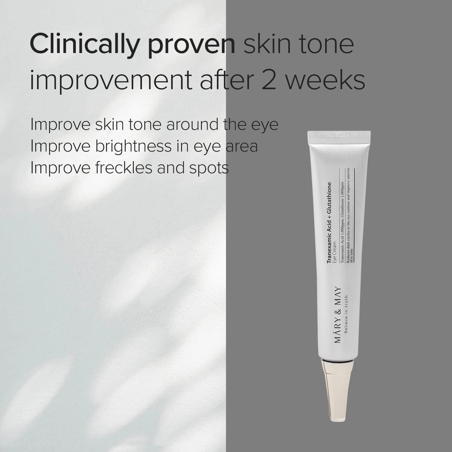 Mary & May Tranexamic Acid   Glutathione Eye Cream