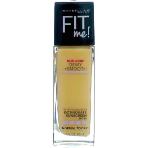 Maybelline Fit Me Liquid SPF#18 Foundation Porcelain (2-Pack)
