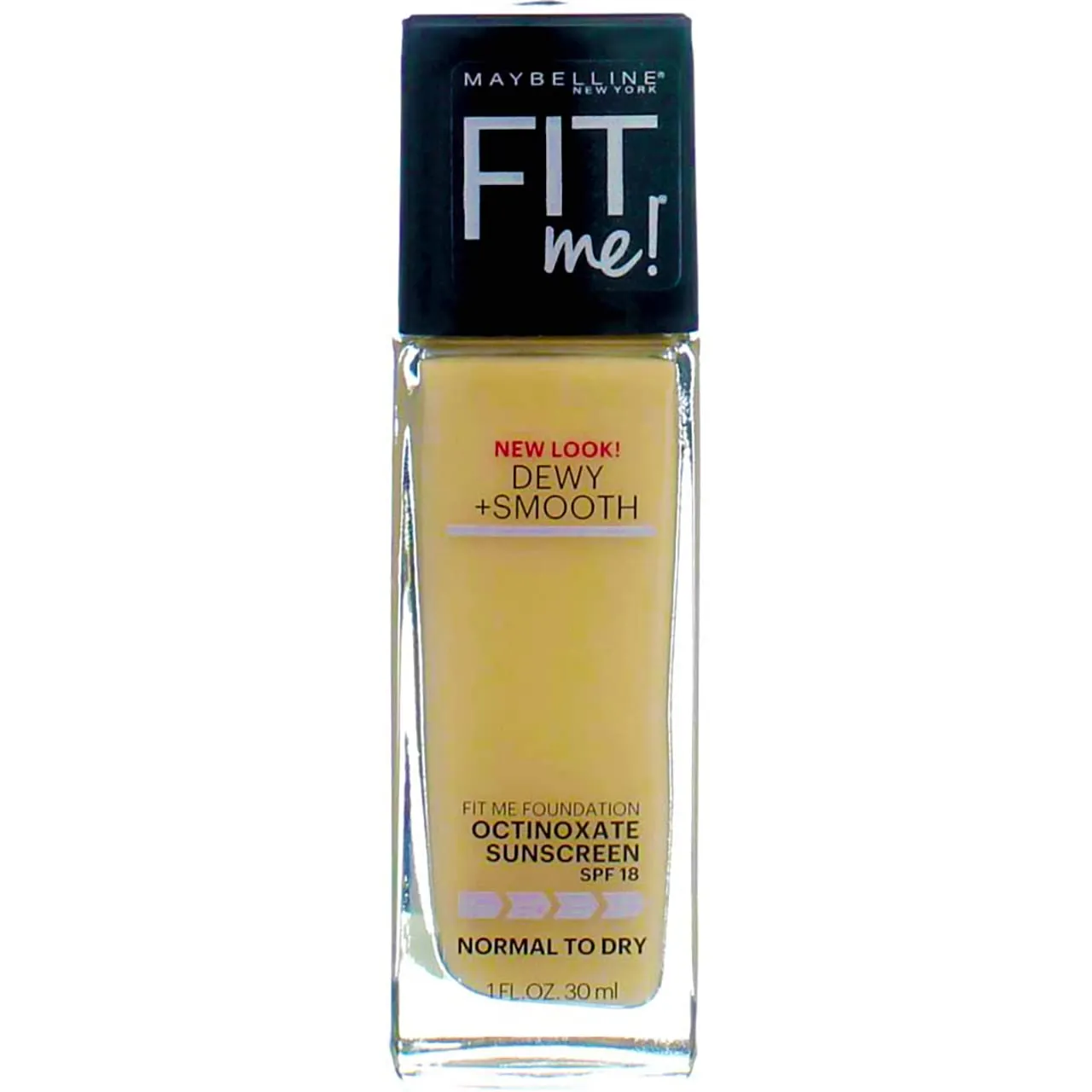 Maybelline Fit Me Liquid SPF#18 Foundation Porcelain (2-Pack)