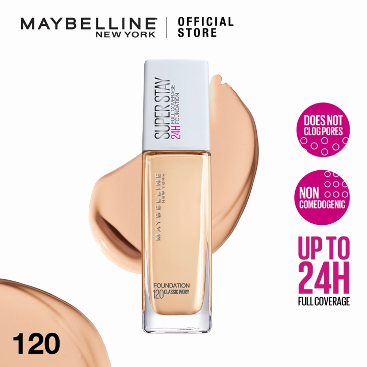 Maybelline - SuperStay 24H Full Coverage Foundation 30ml