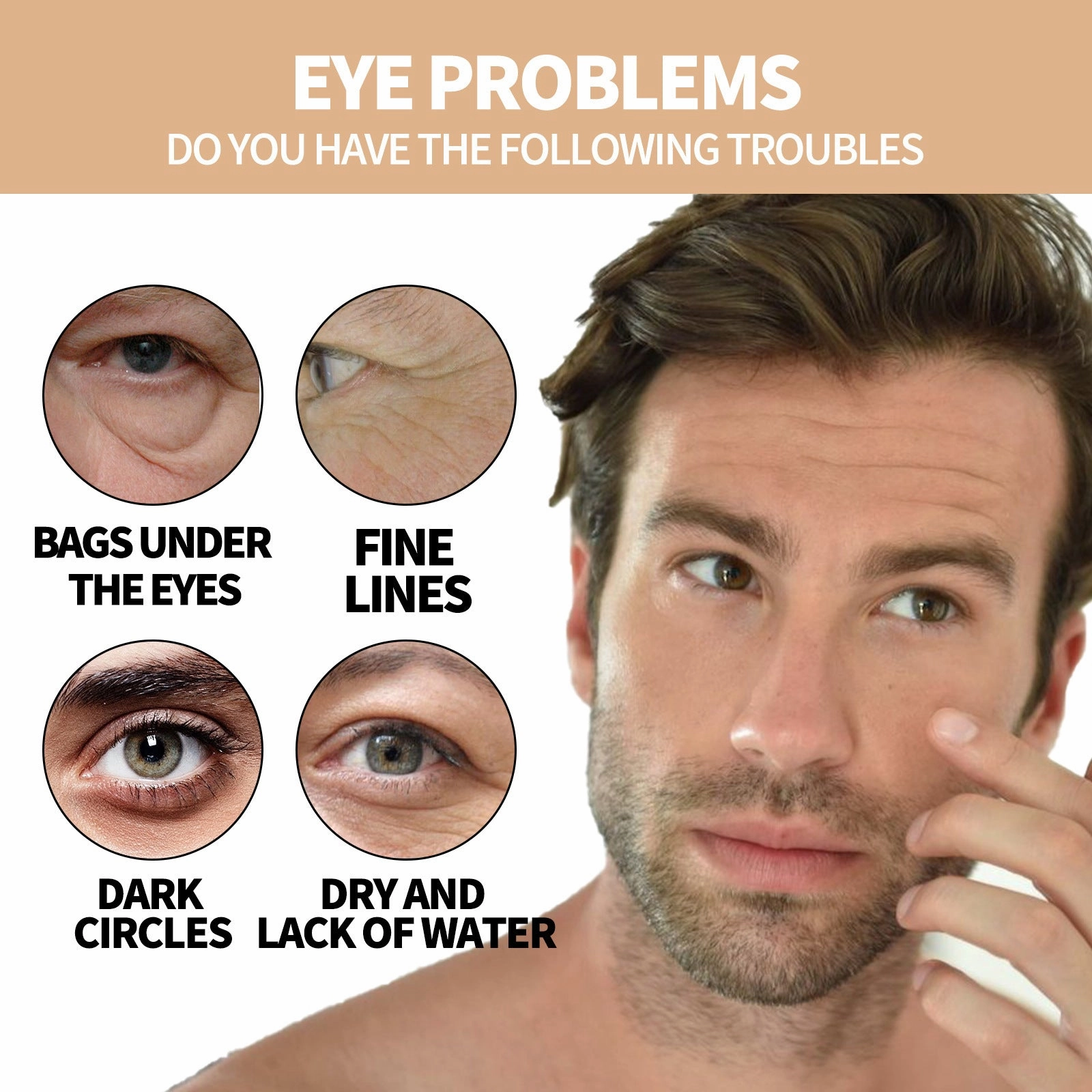 Men's Moisturizing Roller Eye Cream