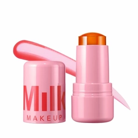 Milk Makeup Cooling Water Jelly Tint, Fizz (Soft Peach) - 0.17 oz - Sheer Lip & Cheek Stain - Buildable Watercolor Finish - 1,000  Swipes Per Stick - Vegan, Cruelty Free