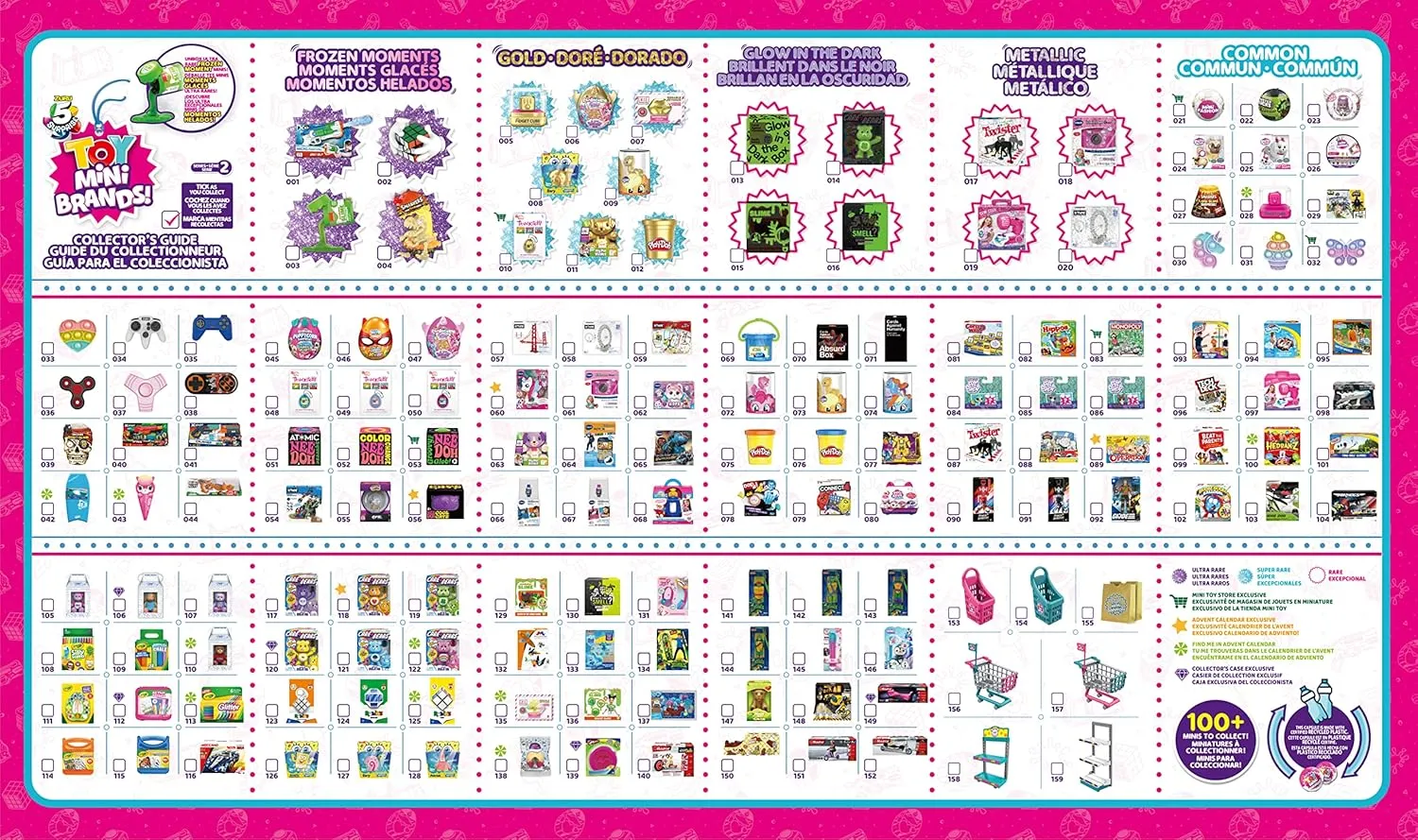 Mini Brands 5 Surprise 77241-B Toy Series 2 Wave 2 (5 Pack) Mystery Collectible Capsule for Ages 3 
