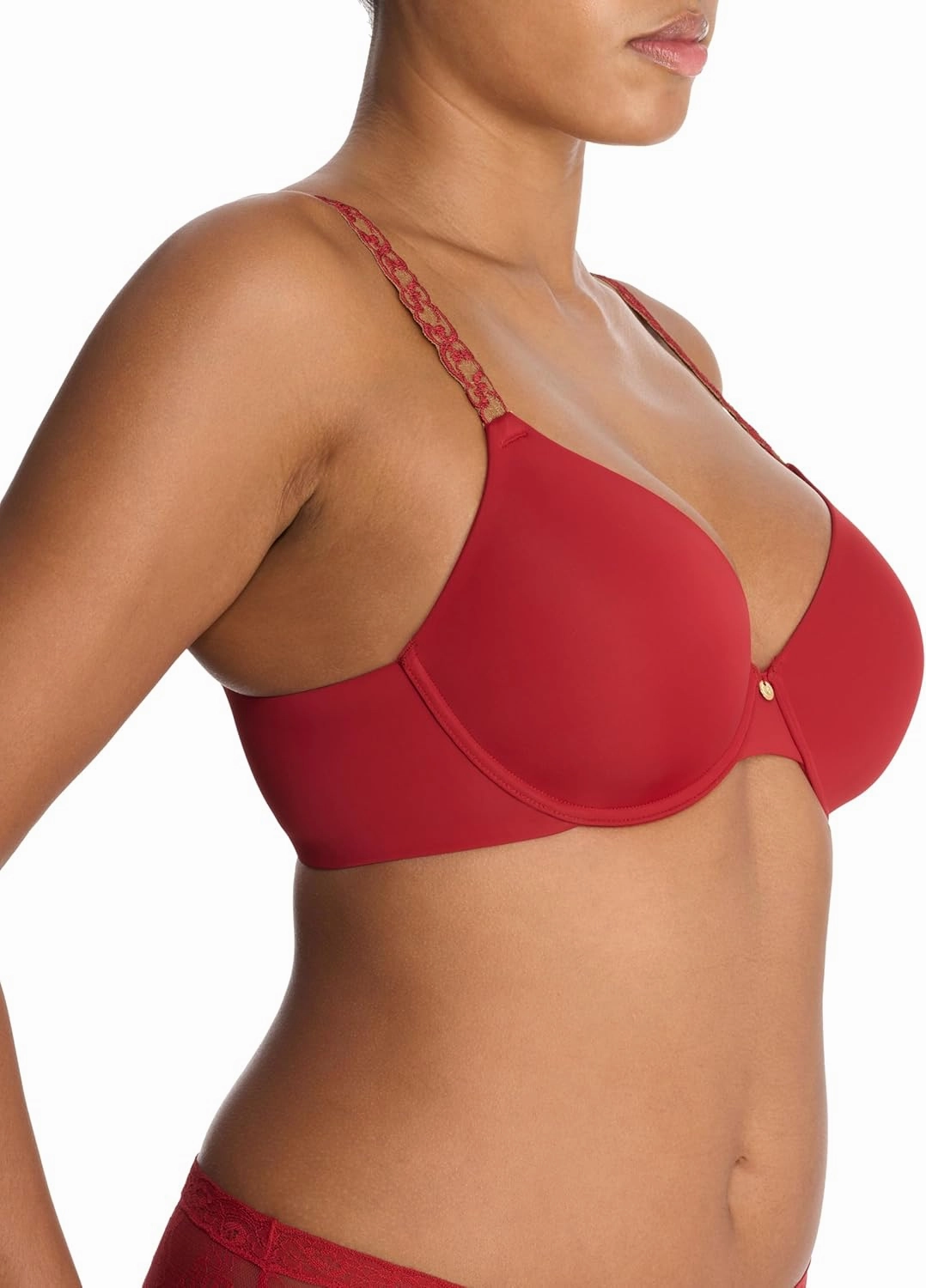 Natori Women's Pure Luxe Plunge Underwire T-Shirt Bra