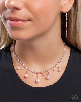 Necklaces Shimmery Safeguard - Pink