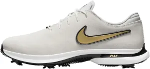 Nike Air Zoom Victory Tour 3 NRG Golf Shoes (FJ2241-100, White/Metallic Silver/Black/Metallic Gold) Size 8