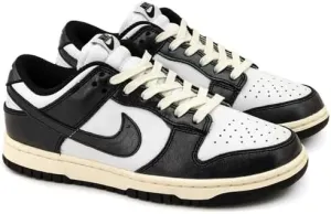 Nike Dunk Low Premium Women's Shoes (FQ8899-100, White/Coconut Milk/Black) Size 5