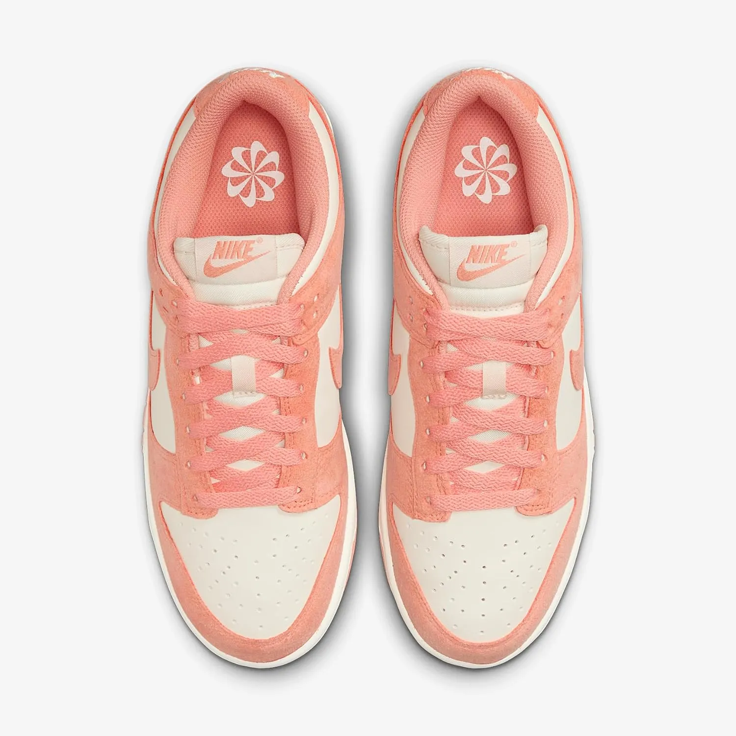 Nike Dunk Low Women's Shoes (HJ7673-003, Soft Pearl/White/Apricot Agate)