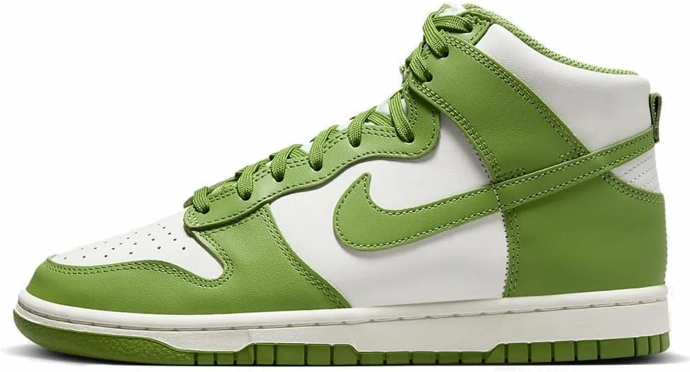 Nike Dunk High Women's Shoes (DD1869-300, Chlorophyll/SAIL) Size 12