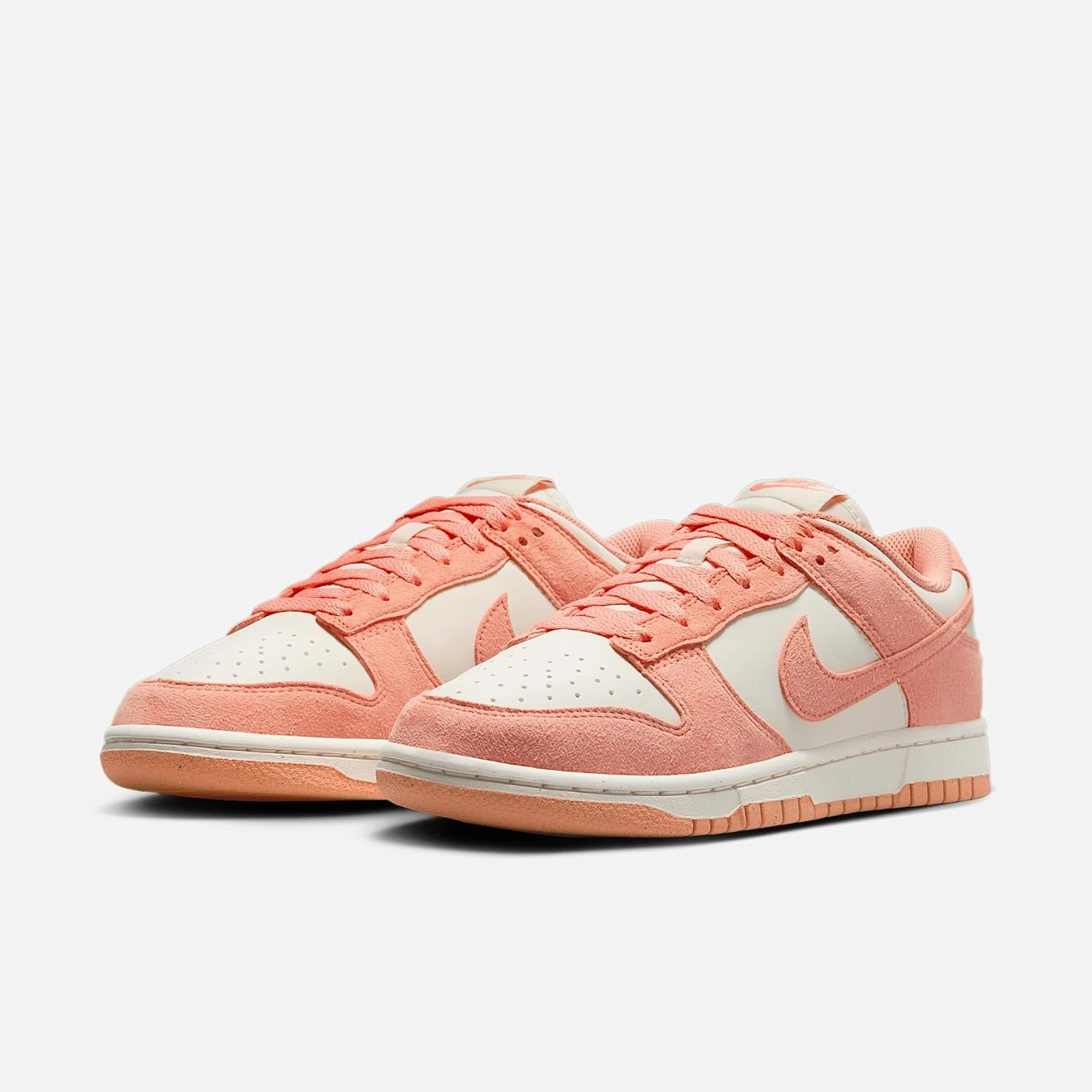 Nike Dunk Low Women's Shoes (HJ7673-003, Soft Pearl/White/Apricot Agate)
