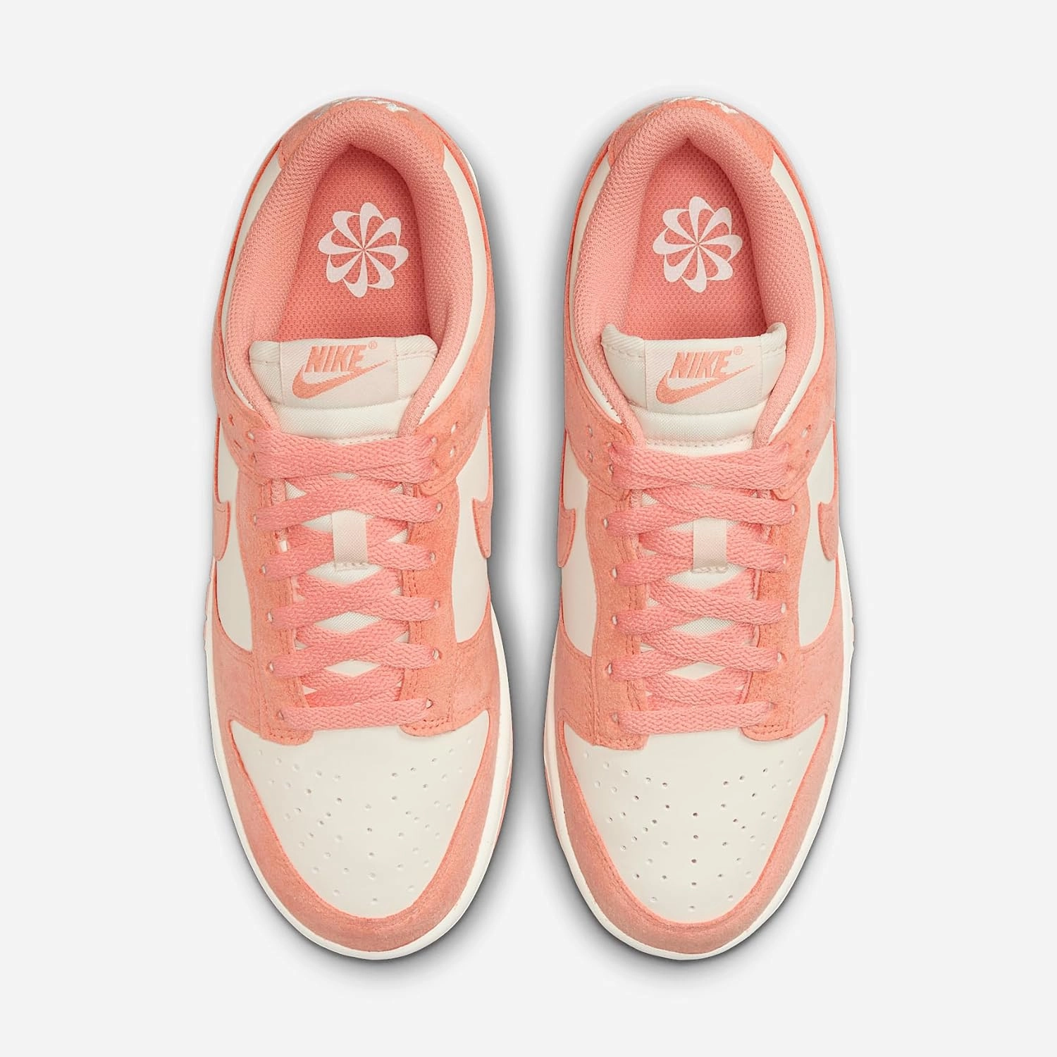 Nike Dunk Low Women's Shoes (HJ7673-003, Soft Pearl/White/Apricot Agate)