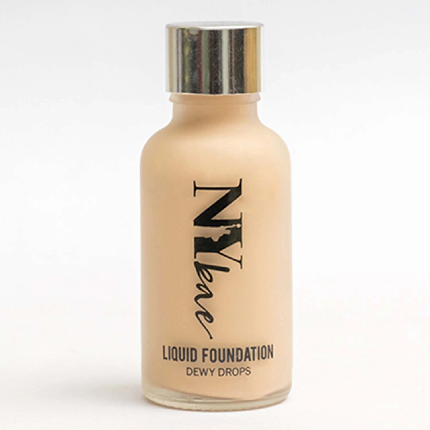 NY Bae Dewy Drops Liquid Foundation | Natural | Full Coverage | Smooth & Light | Easily Blendable | Dusky Skin Tone | Warm Undertone - Mocha 6 (30 ml)   