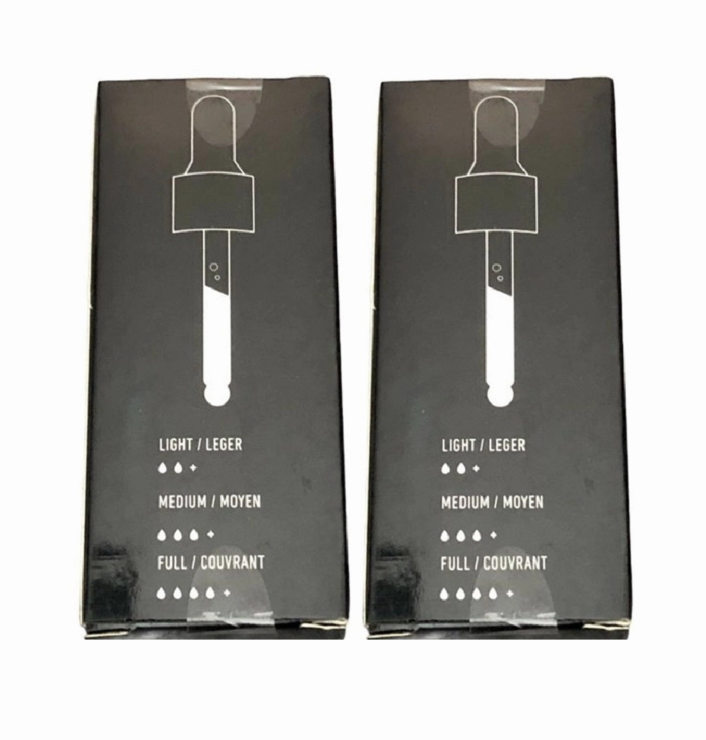 Pack of 2 NYX Total Control Drop Foundation, Sienna # TCDF17.5