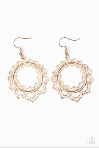 Paparazzi Modest Mandalas - Rose Gold