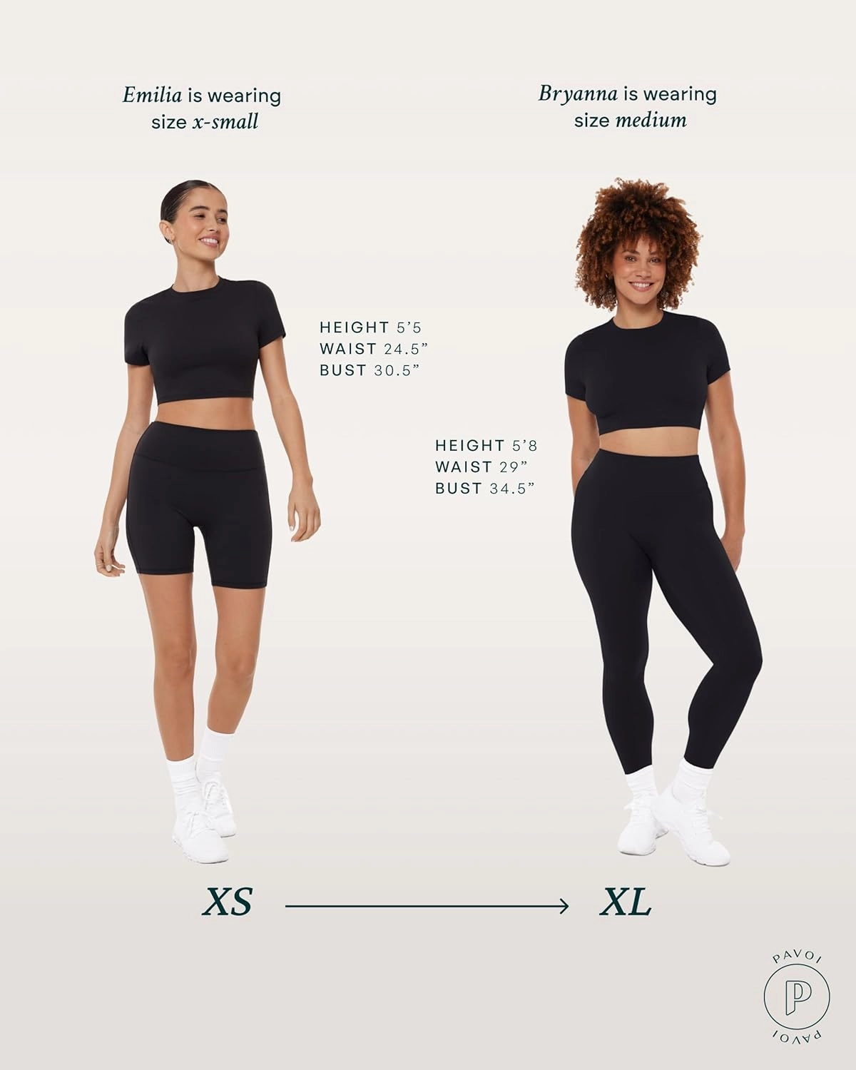 PAVOI ACTIVE Athleisure Crop Tee | Low Support Crew Neck Short Cap Sleeves Lounge Workout Women's Cropped Top | LuxeCloud