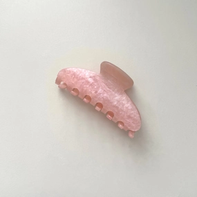 Pearly Pink Hair Claw