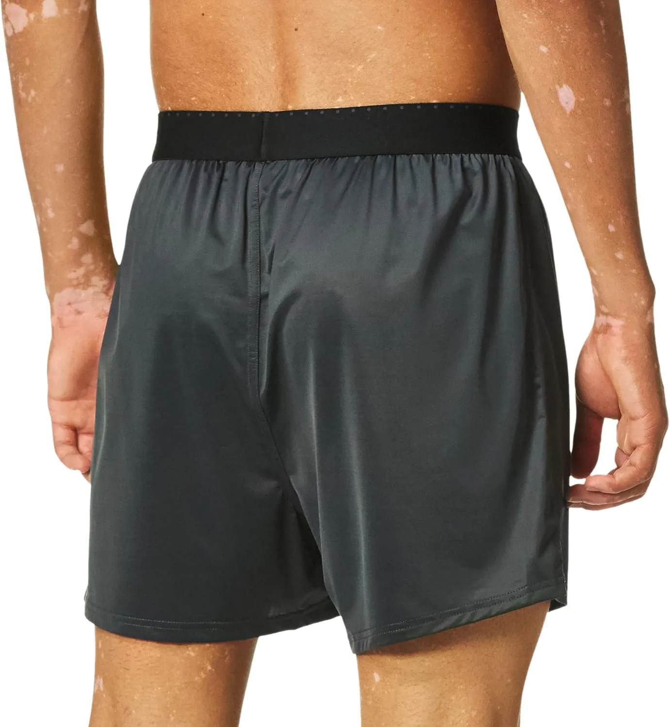 Perry Ellis Men's Luxe Solid Boxer Shorts